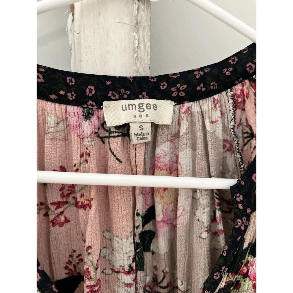 Umgee ruffle pink